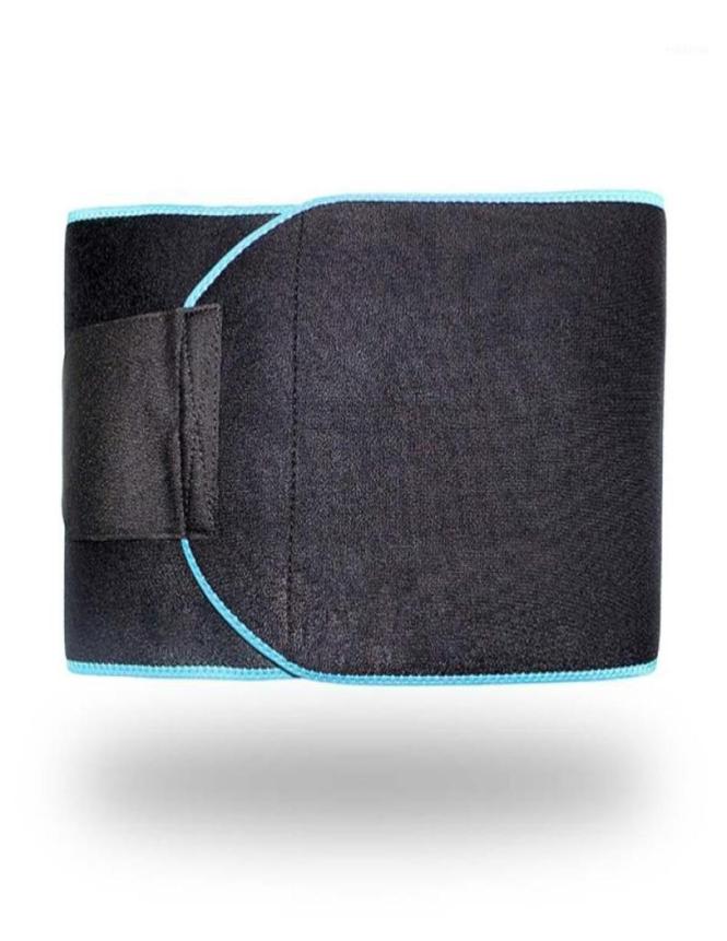 

Sports Waist Supporter Fitness Pressure Belt Breathable Elastic Lumbar Brace Strap Size Blue Support2536299