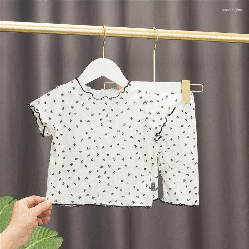 

Clothing Sets Fashion Casual Baby Girl Home Outfits Pringed Cute Kids Toddler Short Sleeved 2 Piece Set Infant Pajamas Leisure Wear, Randomboy