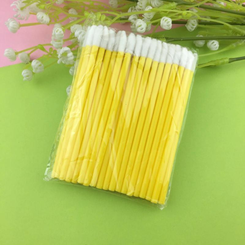 

Makeup Brushes 50Pcs/pack Disposable Lip Brush Pen Lipstick Mascara Wands Cleaning Cosmetic Applicators