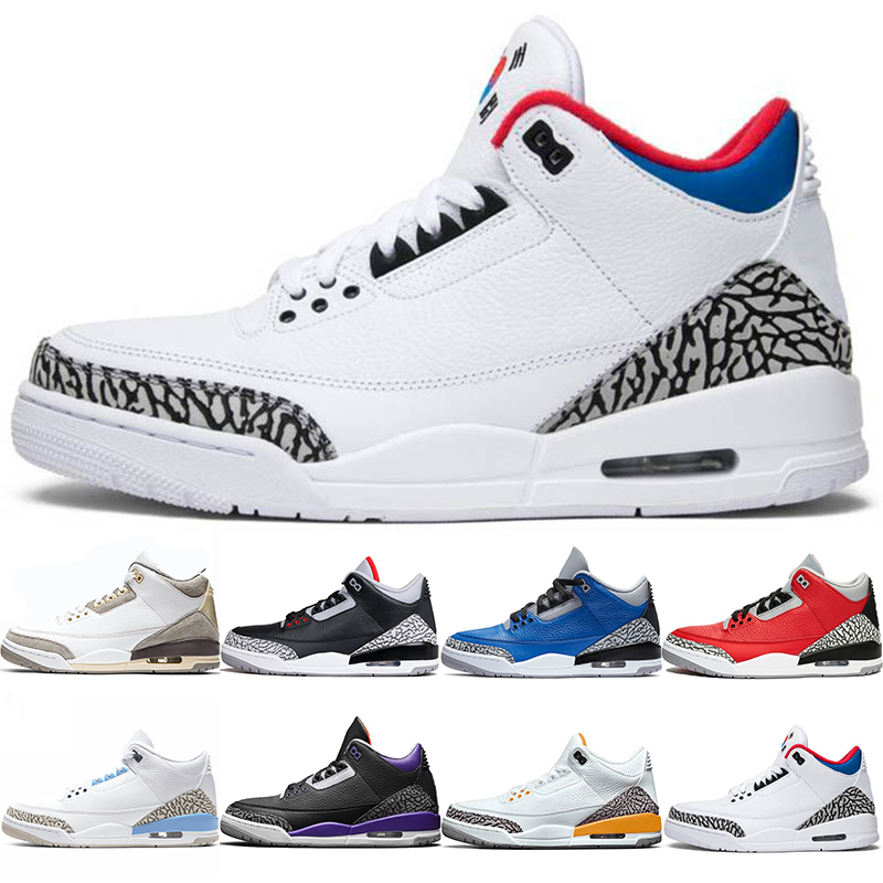 

Men Basketball Shoes White Grey Black Cement Varsity Royal Fire Red UNC Court Purple Katrina Mens Trainer Sports Sneaker Size 40-47