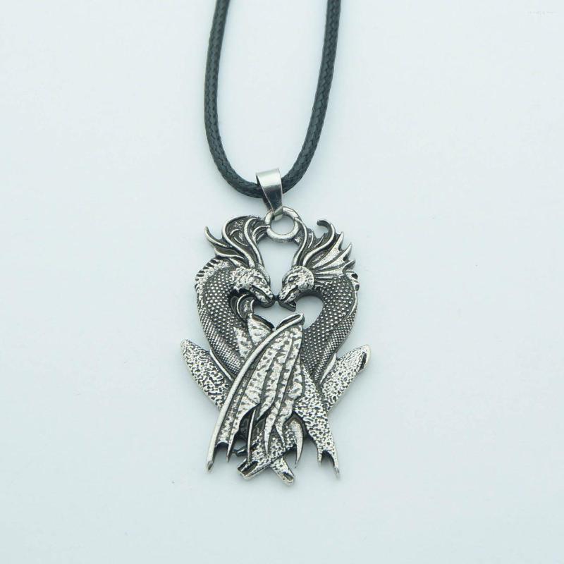 

Chains Fashion Punk Style Couple Dragon Pendants Men Gift Jewelry Choker