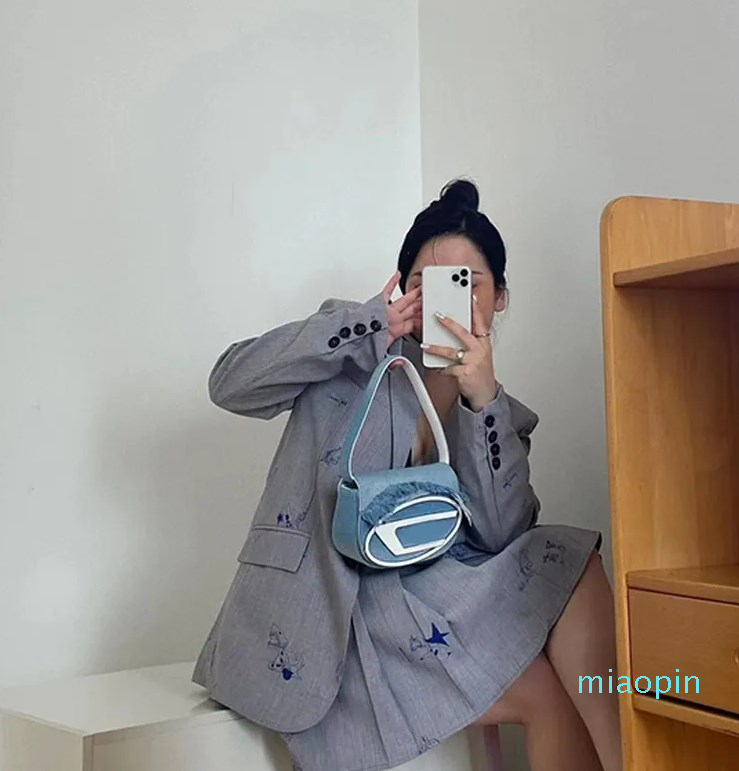 

Designer-2023 Bags Fashion Women Crossbody clamshell Purse Multi Pochette Handbags diesels Leather Purses Shoulder Casual Square Handbag, Blue