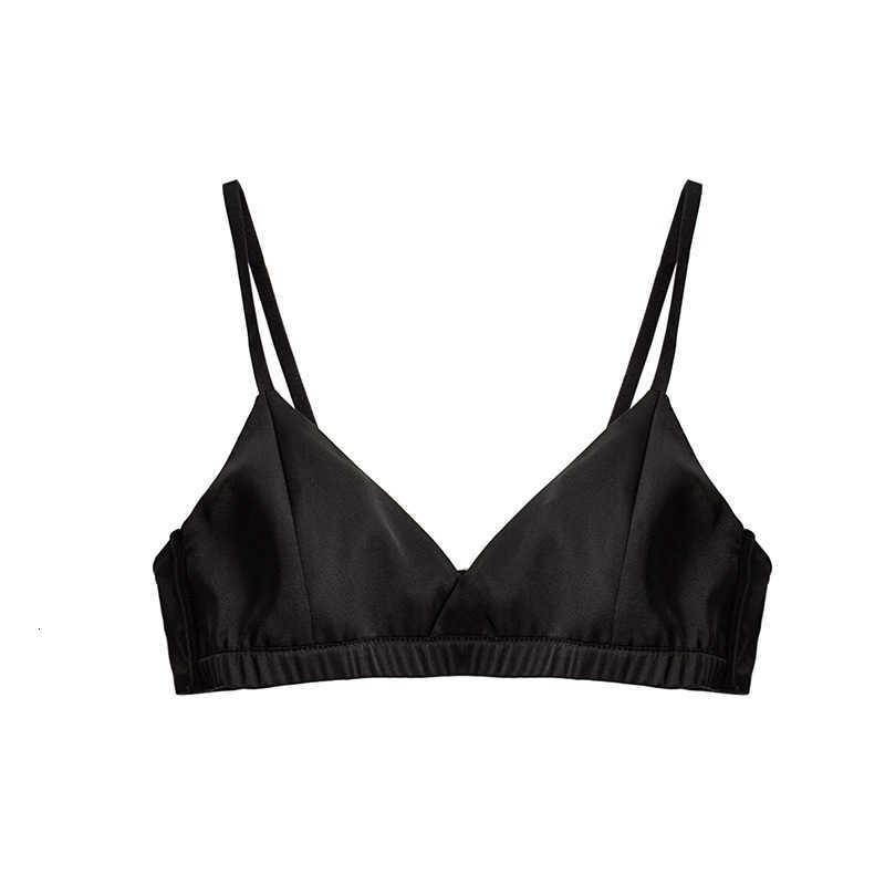 

Women's Bra High Quality Silk Wireless Ladies ssiere, Skin color