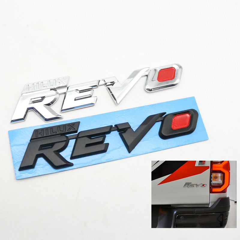 

Car 3d Rear Trunk Letter Tail Luggage Decal Sticker For Toyota HILUX REVO Emblem
