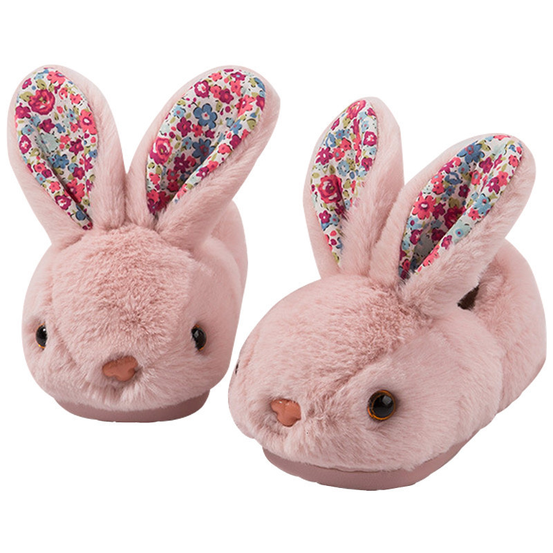 

Slipper Toddler Slippers Girl Boy House Slipper Kids Rabbit Winter Slipper Warm Bunny Slippers Soft Plush Indoor Girls Boys Slipper 230509, Pink