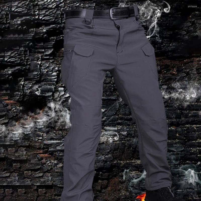 

Men's Tracksuits 2Pcs/Set Convenient Pure Color Water Resistant Set Anti Scratch Men Jacket Suit Fleece Lined For Outdoor, Army green