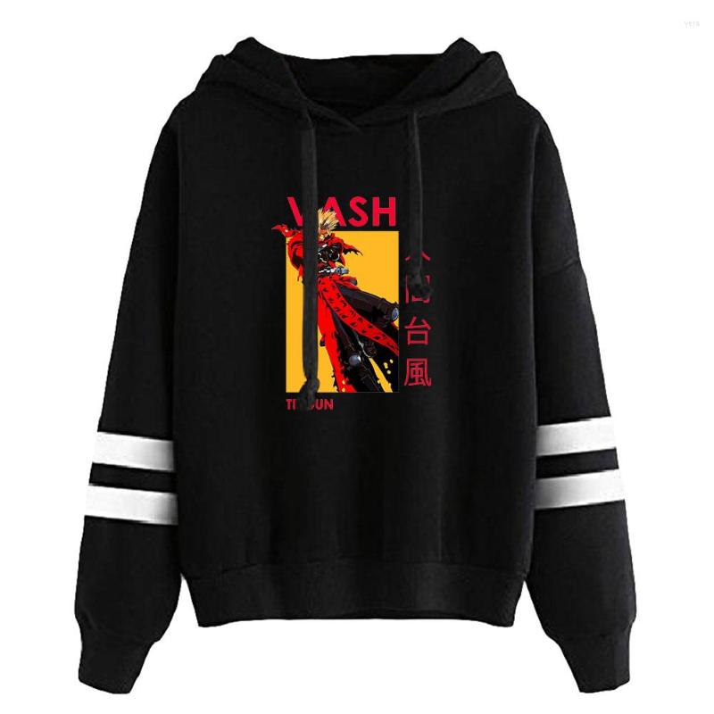 

Men's Hoodies 2023 Trigun Stampede Anime Unisex Pocketless Parallel Bars Sleeve Sweatshirt Women Men's Hoodie Japan Manga Harajuku Cl, White