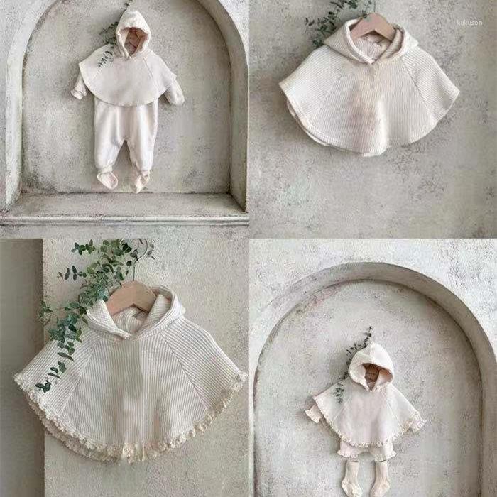 

Jackets 2023 Spring And Autumn Infant Toddler Outing Cloak Male Female Baby Hooded Cape Coat, Without lace