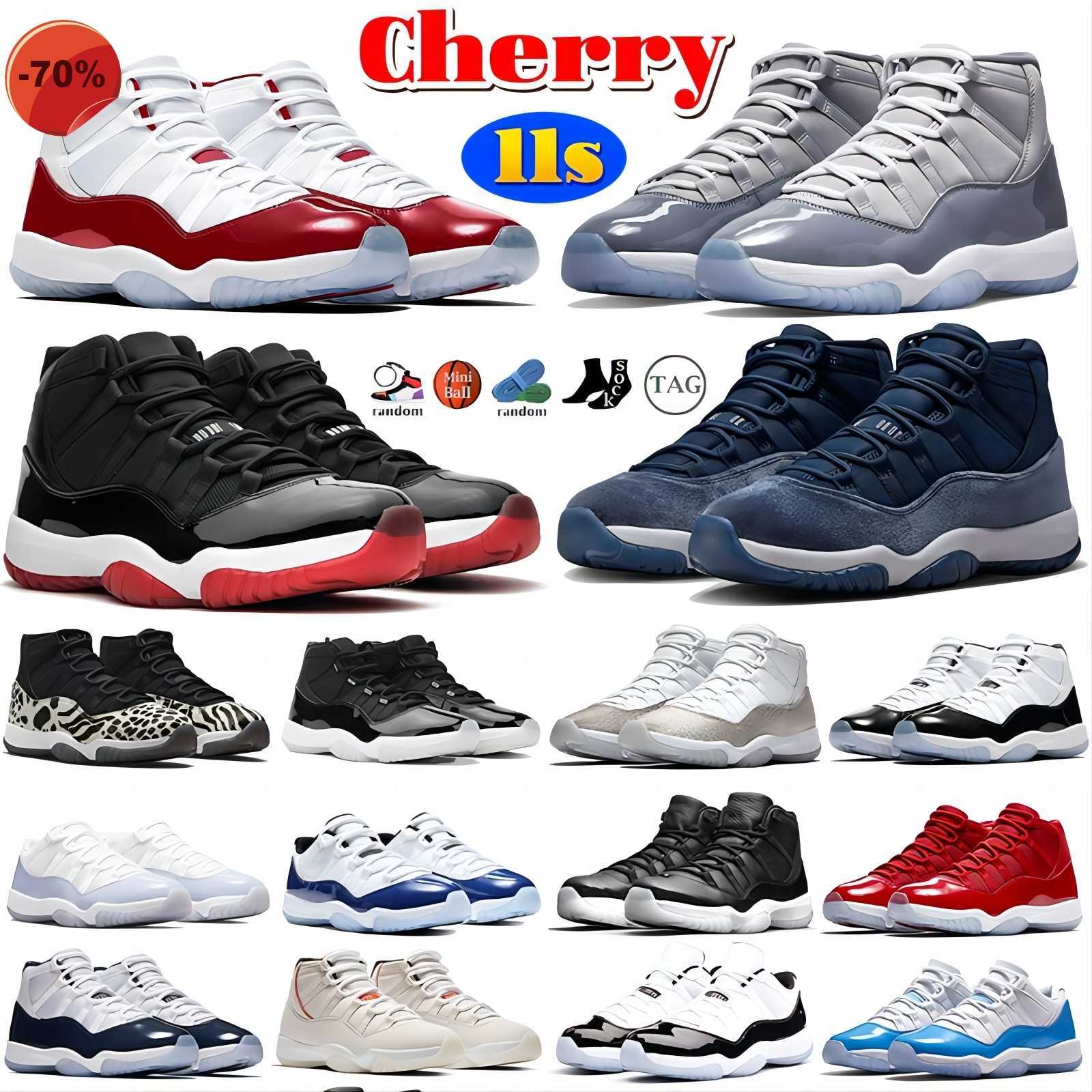 

Sandals With Box Men Women 11 11s High Jorden Basketball Shoes Designer New DMP 2023 Cherry Cool Grey Midnight navy Win Like 96 Low 72-10 Pink Snakeski, No.20- gamma blue