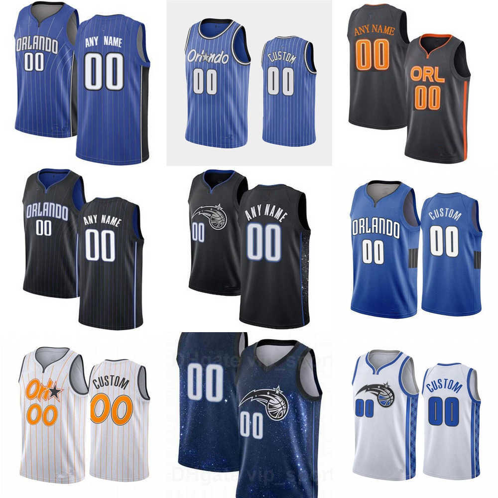 

75th Custom Men Women Youth Orlando''Magic''33 Robin Lopez 34 Wendell Carter Jr. 22 Franz Wagner 4 Jalen Suggs Basketball Jerseys, Color