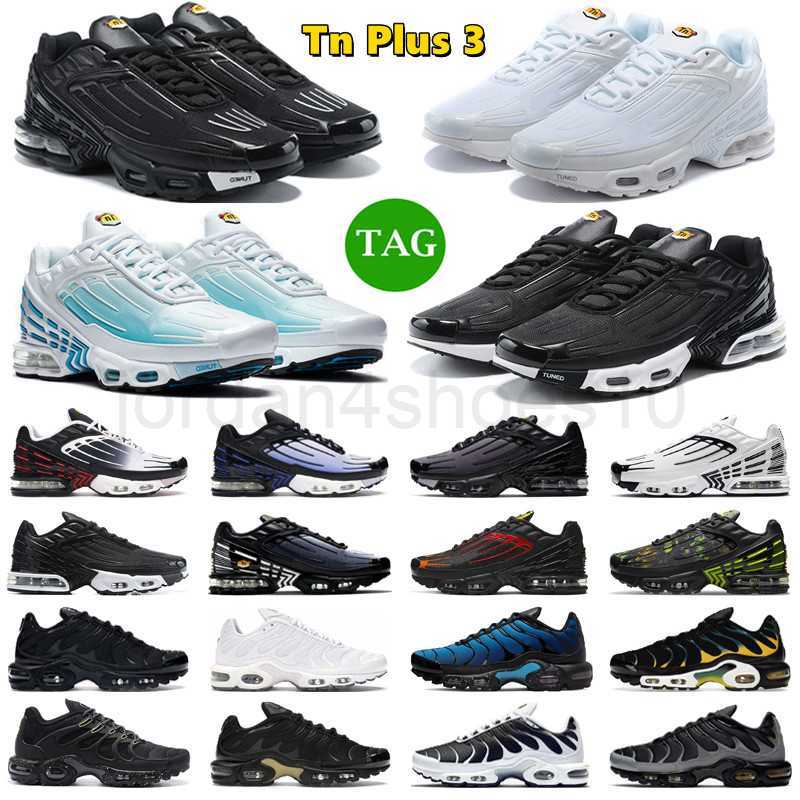 

2022 Tn Plus 3 Running Shoes Men Women TN 3 Triple White Black Laser Blue Silver Red Zebra Obsidian Hyper Violet Mens Trainers Outdoor Sneakers 2.5, #13