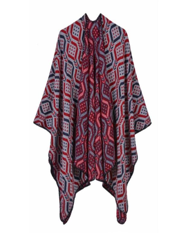 

Formal Dots Women Soft Pashmina Winter Long Poncho Warm Ladies Scarfs Women039s Scarves Shawl Wrap Thick Windproof5085071, White