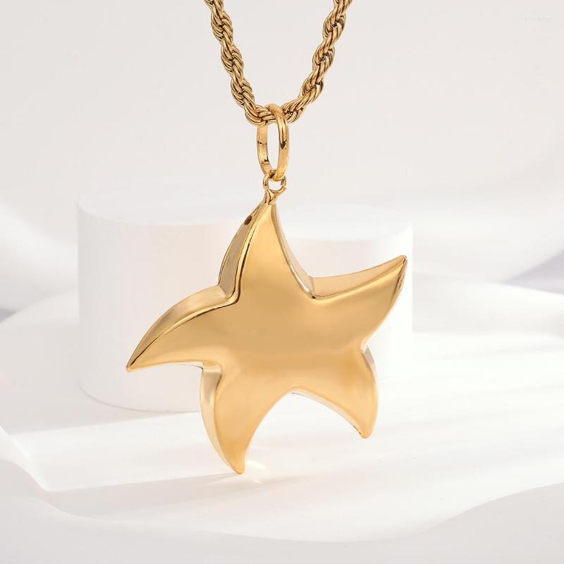 

Chains Starfish Designs African 24K Gold Plated Jewelry Accessories For Women Elephant Cross Vintage Hip Hop Men Party Gifts