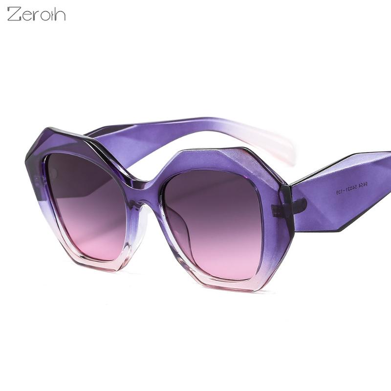 

Sunglasses Fashion Polygonal Women Large Frame Glasses Retro Sunglass Female Design Eyewear UV400 Sun Glass ShadesSunglassesSunglasses