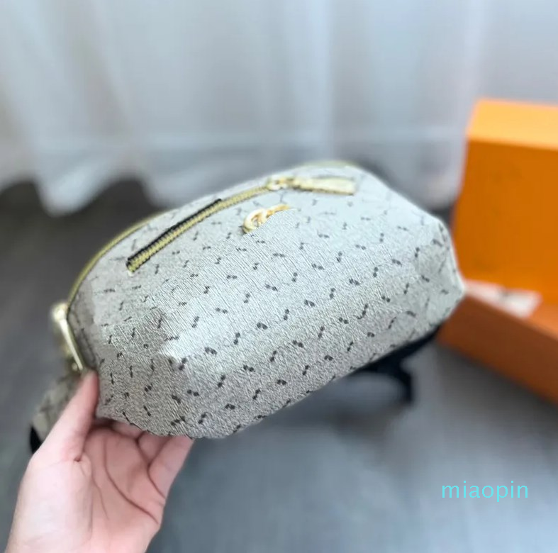 

Designer-Pack Designers woman waist bags temperament versatile women messenger bags solid color letter pillow bag two-color cross Wallet, As pics
