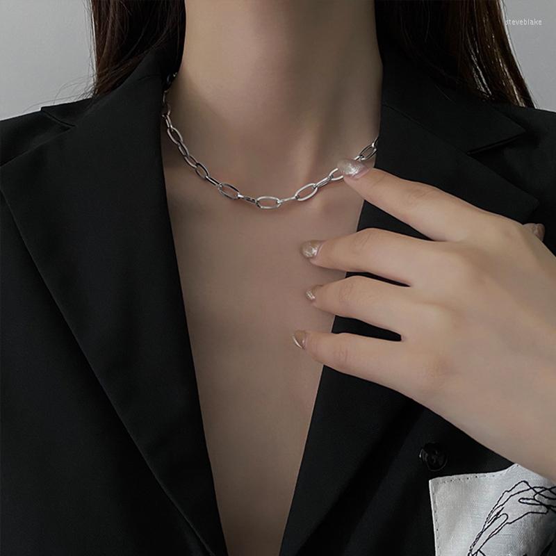 

Pendant Necklaces Trend Jewelry Short Chain Fashion Hip Hop Rock Punk Gothic Personality Y2K Collar Necklace For Women Party