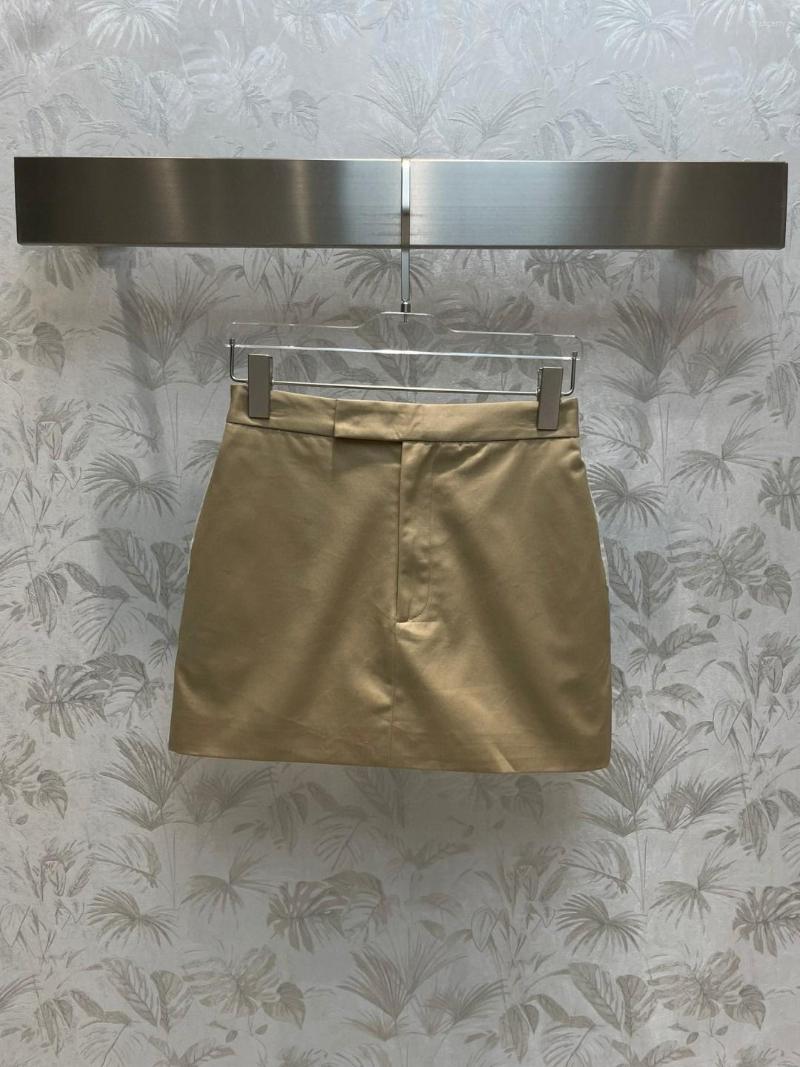 

Skirts Pencil Skirt Comfortable And Not Stuffy, Khaki