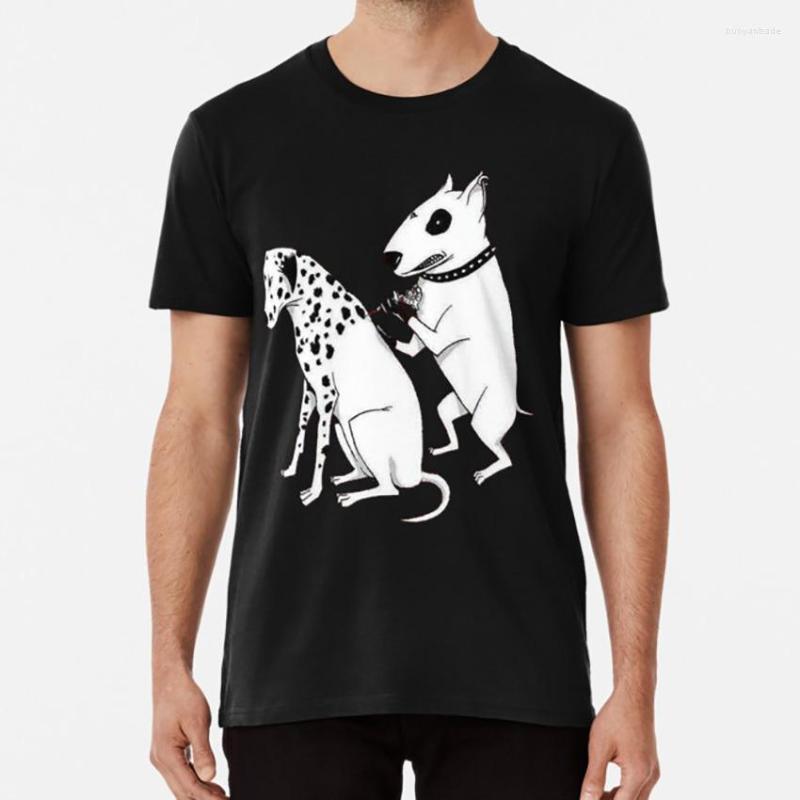 

Men's T Shirts Pittbul Tattooing Dalmatian Shirt Dog Dogs Pitbull Tattoo Funny Pet Hardcore, Navy blue