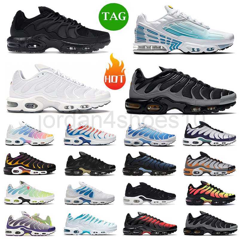 

Tn Running Shoes Mens Women Tn Plus 3 Sneakers Trainers Triple White Grape Ice Black Barely Hyper Jade Atlanta Laser Blue Volt Glow Outdoor Sports 2.5