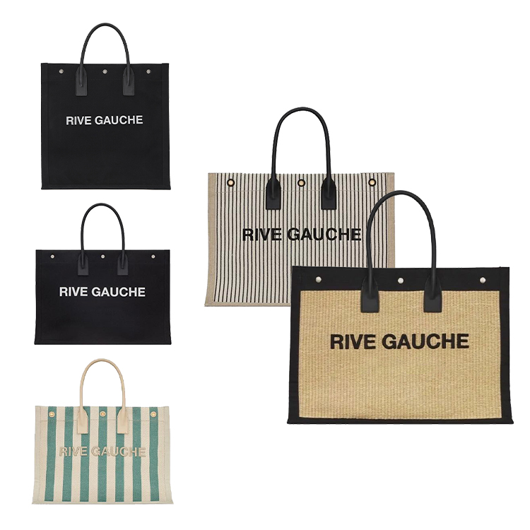 

weave yslity handbag Rive Gauche designer bag medusa Womens mens clutch Beach bags luxury on the go tote weekend canvas Crossbody shoulder purse summer Shopping Bag, White