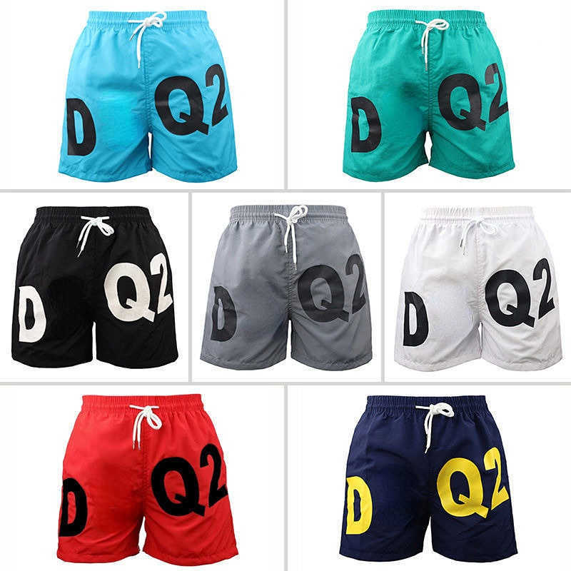 

mens beach pants fashion shorts men women D2 designer shorts casual straight pants letter printing sports swimming trunks quick drying short trousers