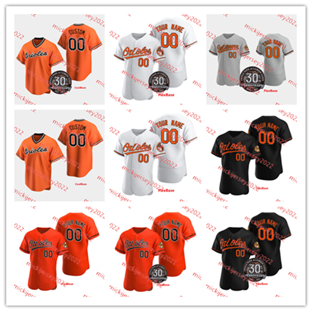 

Boog Powell Bobby Grich Baseball Jersey Don Baylor Jose Mesa Frank Robinson Frank Robinson Earl Weaver Chris Davis Jerseys Custom Stitched Mens Youth, 2022 grey