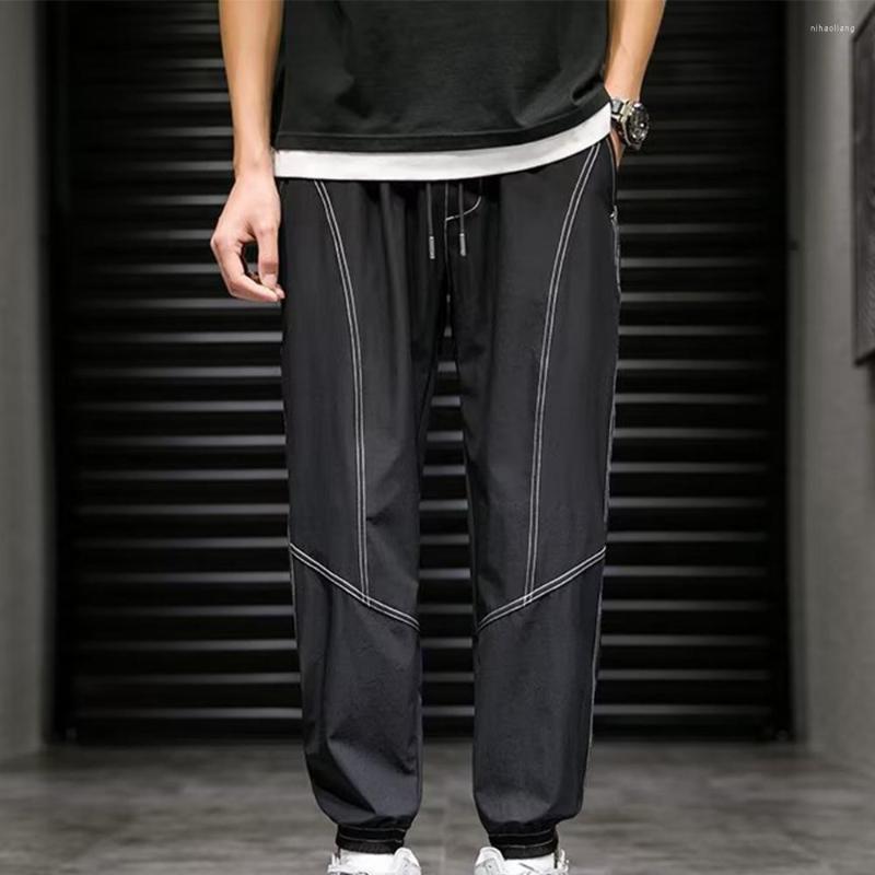 

Men's Pants Men Streetwear Jogger Cargo Sweatpants Combat Sports Urban Casual Trousers, Black