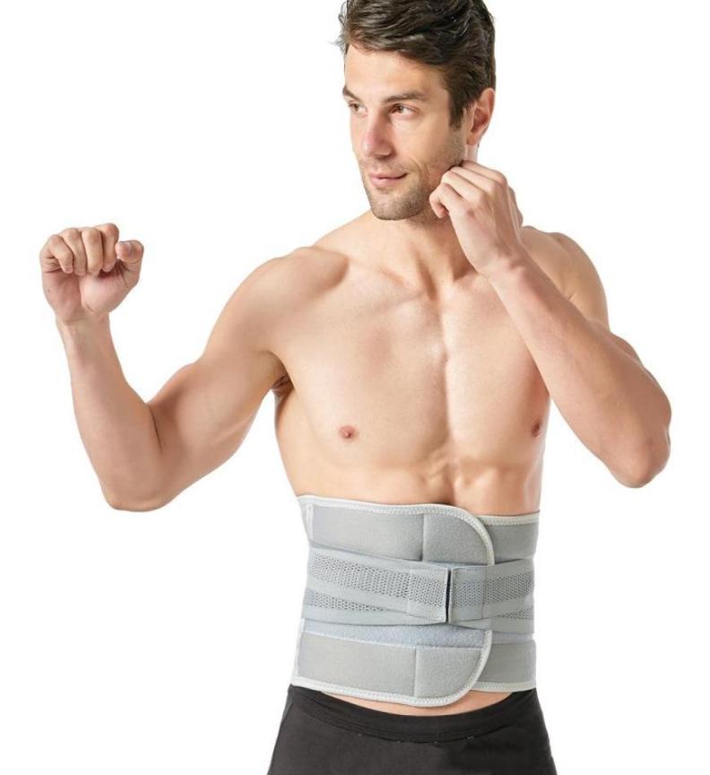 

Waist Support 2021 Lumbar Belt Strong Lower Back Brace Corset Trainer Slim For Sports Pain Relief4853533, Beige