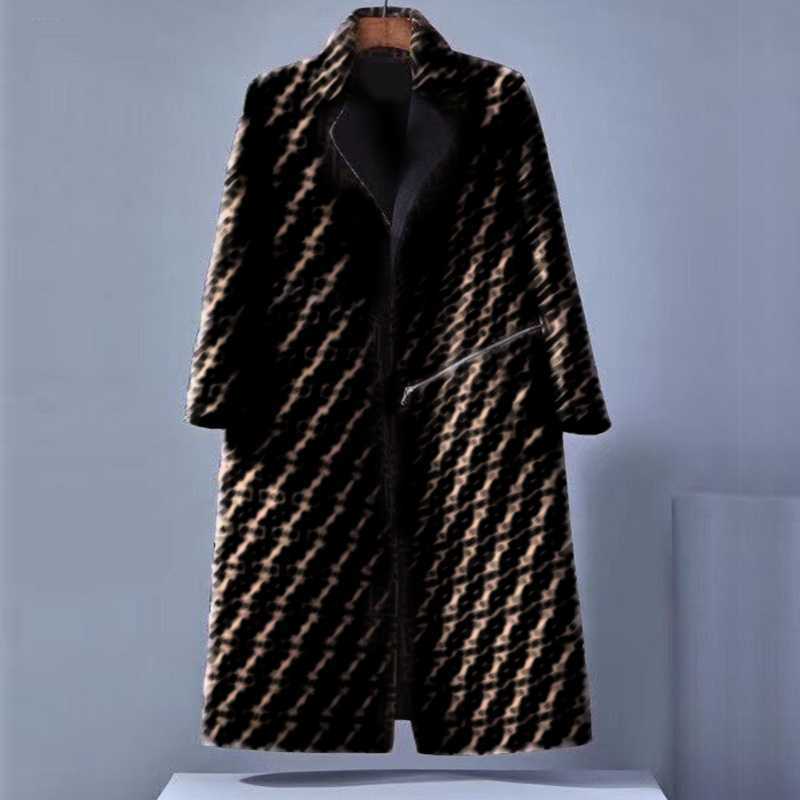 

Women's Trench Coats Womens Long Cloak Women Mature Jacket Fashion Letters Printing Coat Girls Casual Windproof Winter Clothes Wholesale 6Z25, Black1