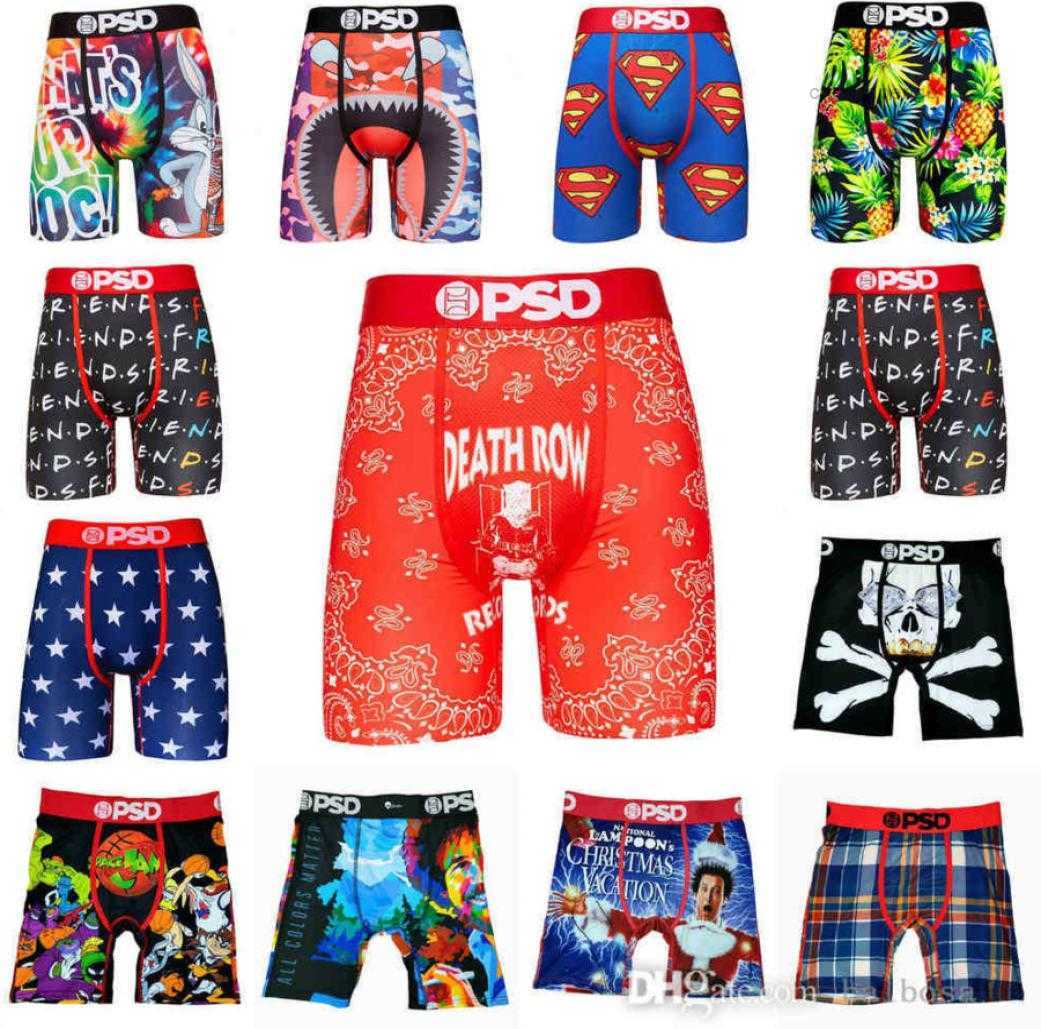 High Quality 18 Colors Sexy Underpants Ice Silk Quick Dry Men Short with Bags Psd Boxers Breathable Underwear Branded Male8919013 JO55