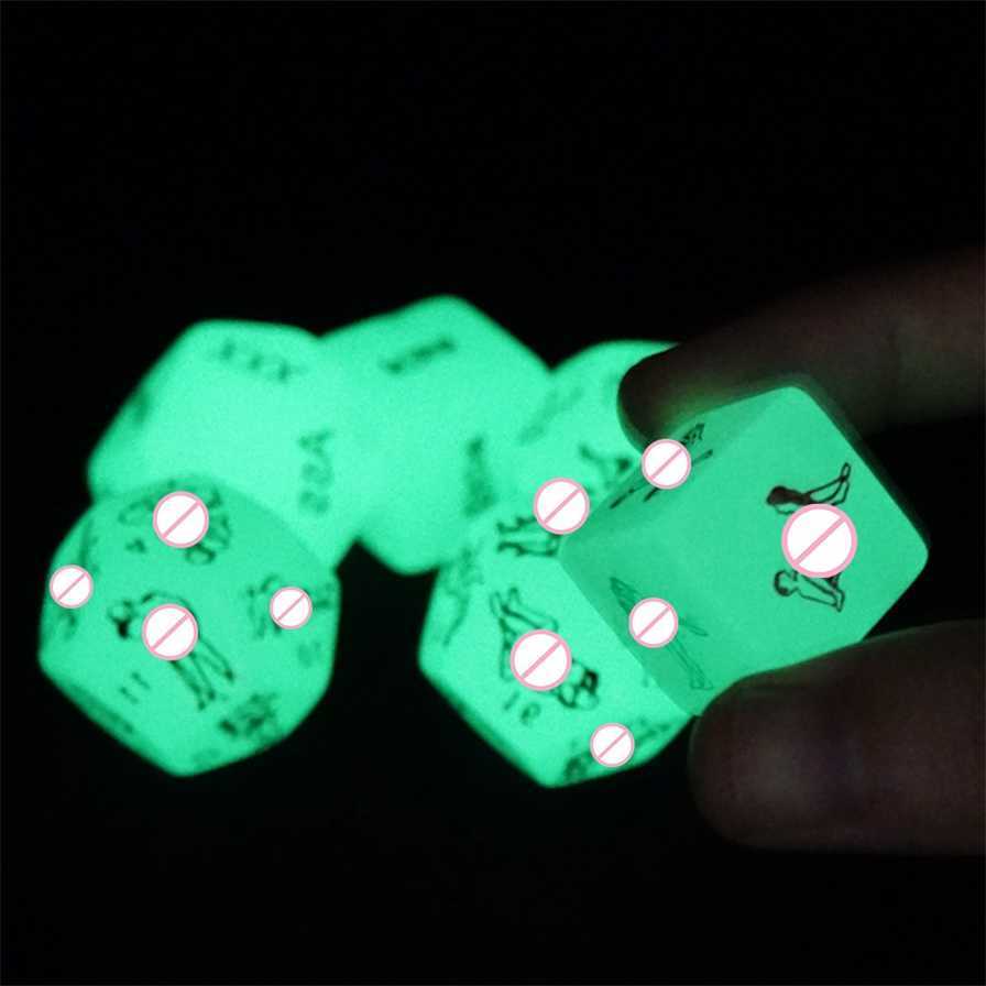 

6/12 Sides Luminous Dice For Couples Toys Fun Adult Erotic Sexy Posture Lovers Humour Game Toy Novelty Party 75% Off Outlet Online sale
