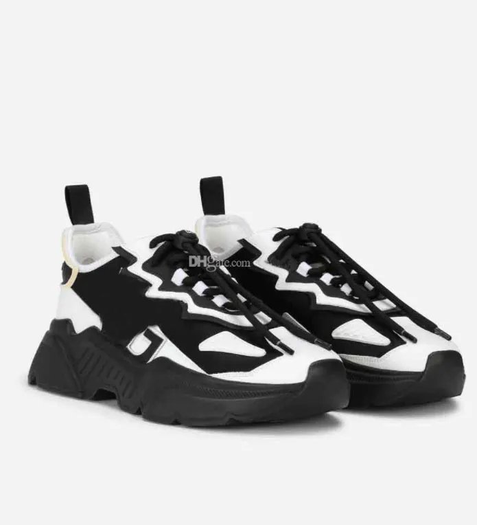 

With Box 22S Mixed-materials Daymaster Sneakers Shoe Top Quality Men Calfskin Split Leather Super-flex Rubber Sole Nylon Nice Famous Tra GoQ, 12