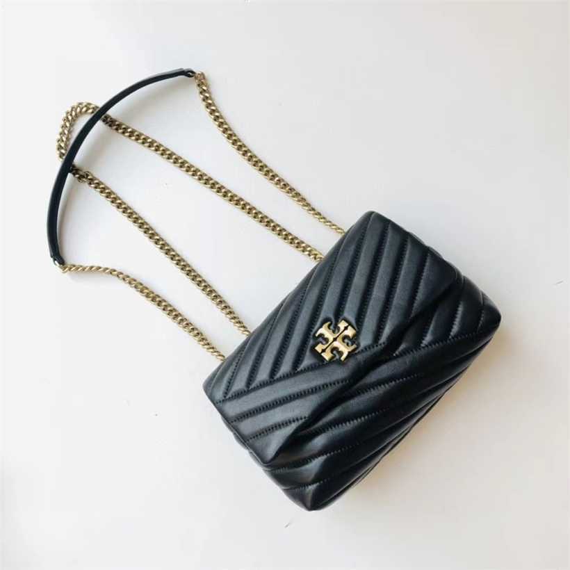 

16% OFF 2023 Fashion handbag New TB Women's Bag Kira Sheepskin Checkered Twill Flap One Shoulder Crossbody Chain Bag/, Black9