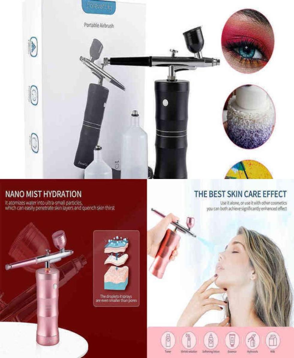 

NXY Face Care Devices Face Care Devices Steamermultipurpose Cordless Mini Airbrush Set Spray Pump Gen Pen Compressor Kit Portable9826416