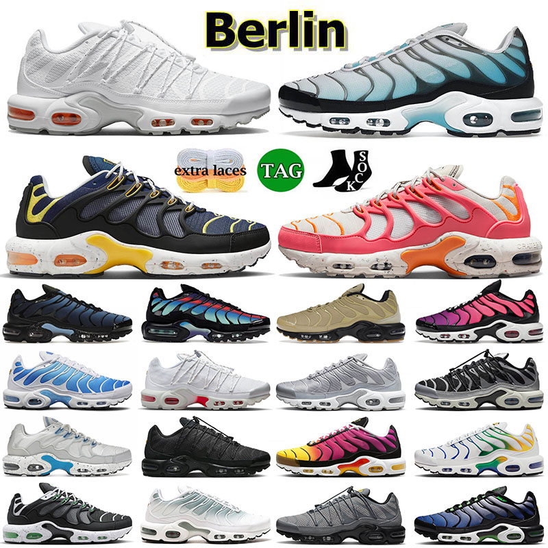 

Designer Outdoor Running Shoes Tn Berlin Terrascape Plus Utility Anthracite Baltic Tns Atltant Pink Gradient Sea Coral Mens Women Sneakers Des Chaussures, 25