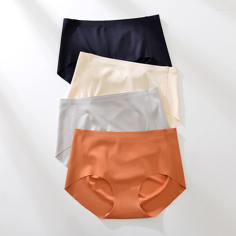 

Women's Panties Seamless Women's Ice Silk Underwear Fashion For Women Soft Cozy Female Briefs, Black