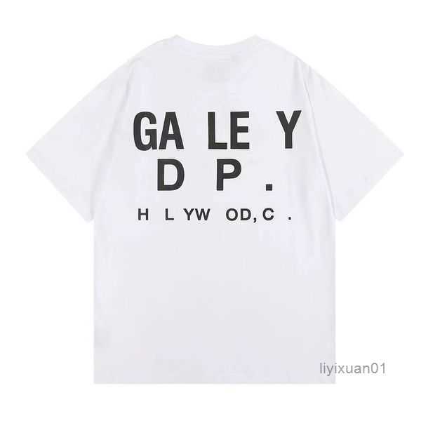 

Galleryse Depts Shirts Designer Men's t Galleryes Cottons Tops Man s Casual Luxurys Clothing Clothes Cotton 2 S3PS, White
