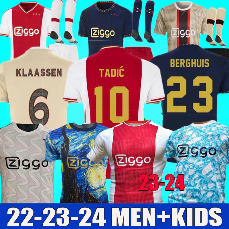 

2023 2024 Home Soccer Jerseys TADIC Special training 22 23 24 BASSEY BERGHUIS Third Kits KLAASSEN BERGWIJN MARLEY away football shirts men kids sets uniforms CRUYFF, Ssc bari away special+patch