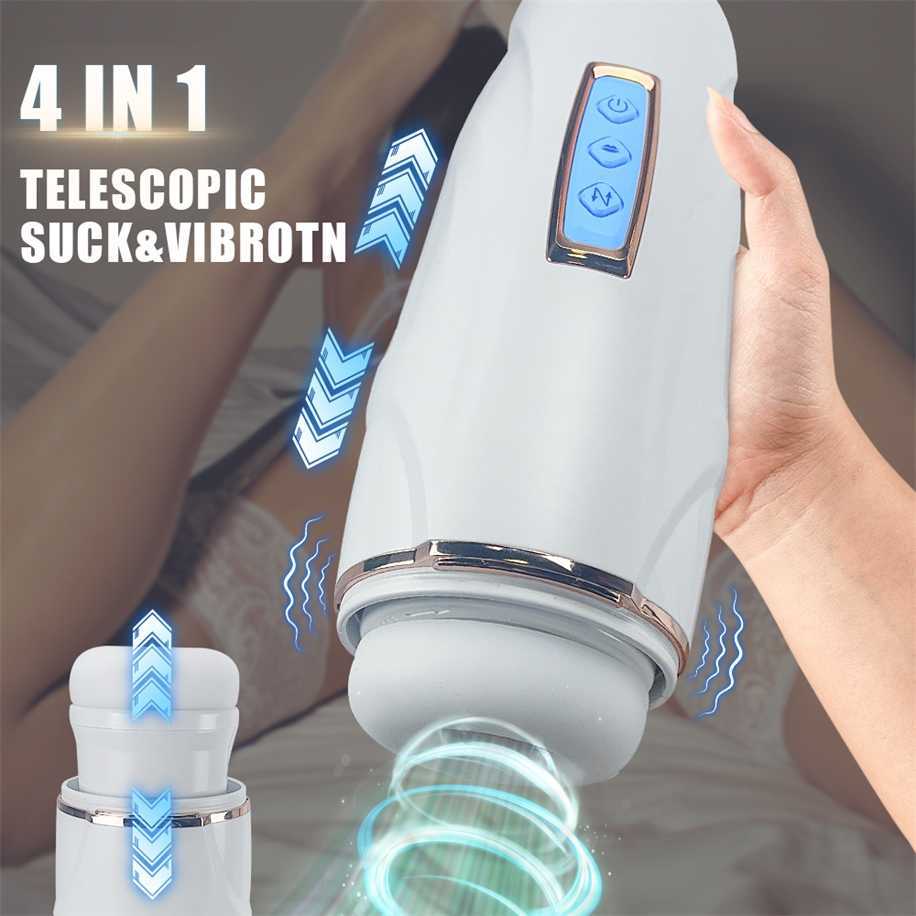 

55% Off Factory Online Masturbator Otomatis Teleskopik Getaran Vagina Mengisap Mesin Vibrator Mainan Seks Masturbasi untuk Pria