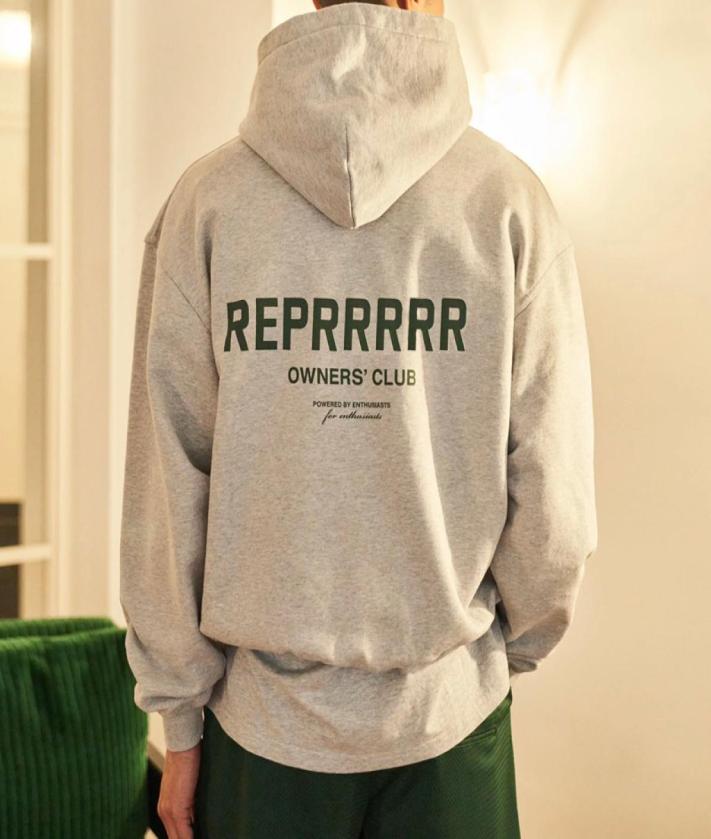 

REPRREESENT OWNER039S CLUB Hoodies Women Men Fashion Hip Hop Highstreet FZWY2784861303, Gray