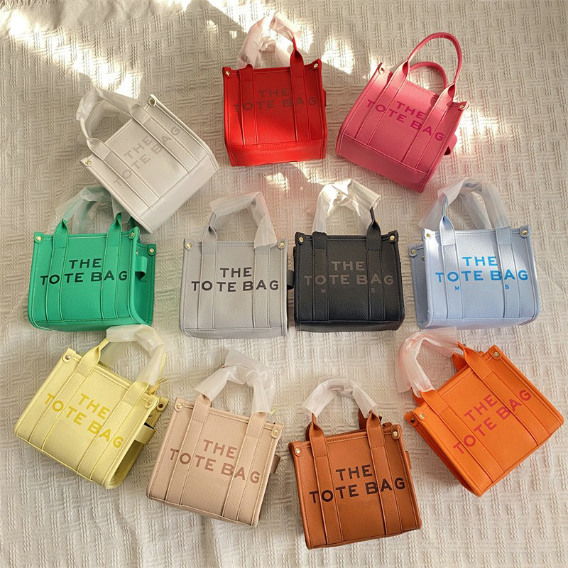 

Designer The tote bag Women Handbag Shoulder Totes Mini Shopping Luxury Fashion Totes Bags Black mini Handbags gift fashion shoulder bag leather high quality, Red