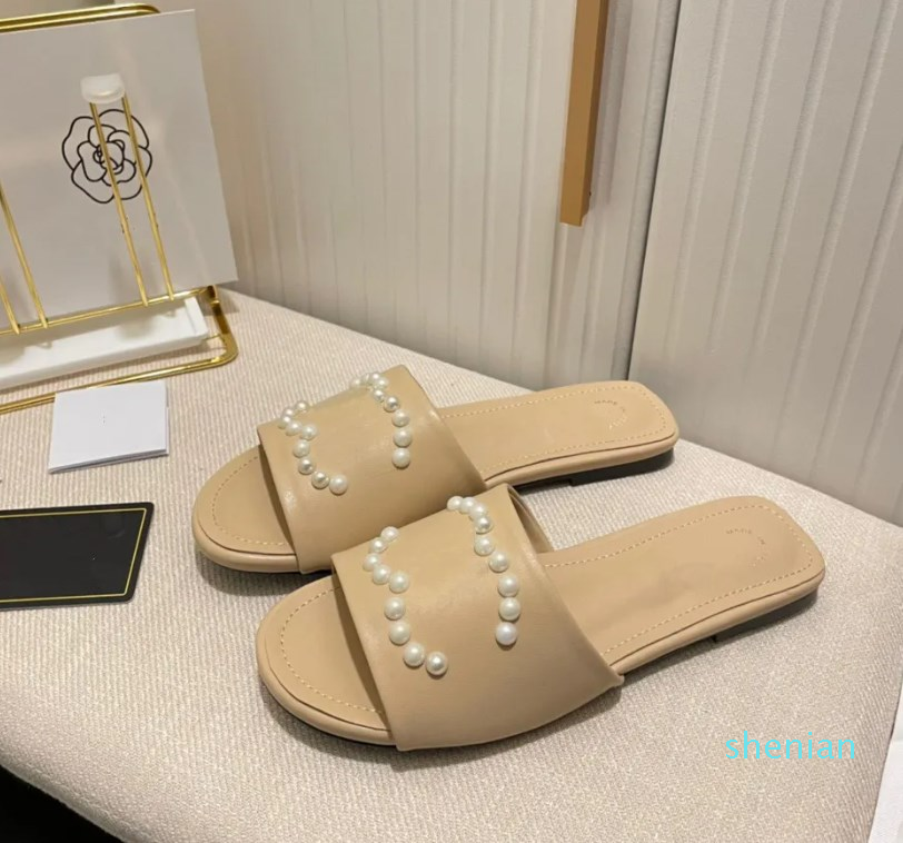 

2023 Men Women Summer Sandal Shoes Flip Flops Genuine leather Beach Flat Casual Slippers slide, A14 high quality