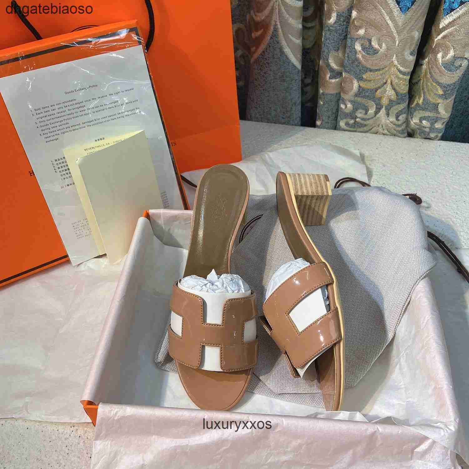 

Beach Shoe h Slipper Orans Version Designer Heels Oasis h Sandal Slide Slippers Women's 2023 High Rose Shoes Extra Flip Flops Ji4loran