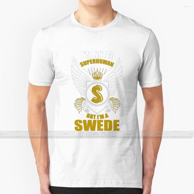 

Men's T Shirts Sweden - Swede Superhuman For Men Women Shirt Tops Summer Cotton Big Size S 6XL Top Selling Thank You, Mask-black