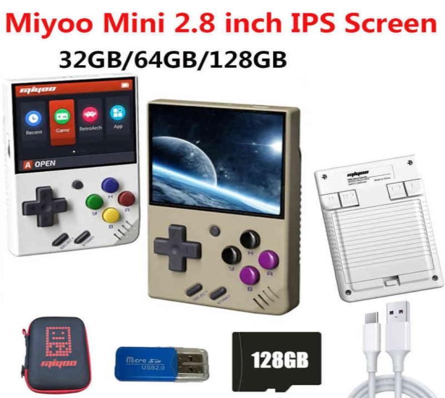 

Miyoo Mini IPS Retro Video Gaming Console Handheld Game Players for FC GBA Vibration Motor 32G64G128G Memory RAM128MB Game H22044690072