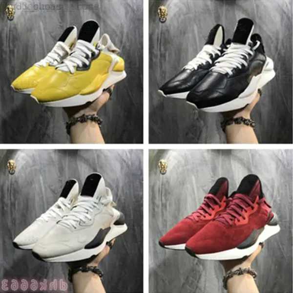 

2023High Quality ADILI Y3 Kaiwa Yellow Chunky Casual Shoes New Fashion Men Core Black White Red Casual Sneakers size 36-45