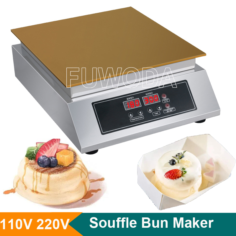 

110V 220V Commercial Digital Display Souffle Machine Fluffy Japanese Souffle Pancakes Maker Machine