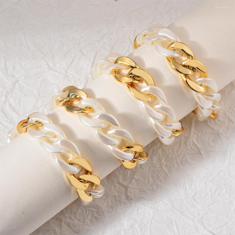 

Chains Wholesale 1m/lot Width 17mm Acrylic Colorful Open Ring Cuban Link Chain For DIY Jewelry Making Bag Sunglasses