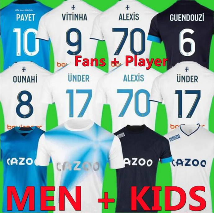 

Marseilles PAYET ALEXIS 23 24 Soccer jerseys VERETOUT CUISANCE GERSON maillot de foot Player version 2023 2024 GUENDOUZI football shirt 30 Year Anniversary Special, 22/23