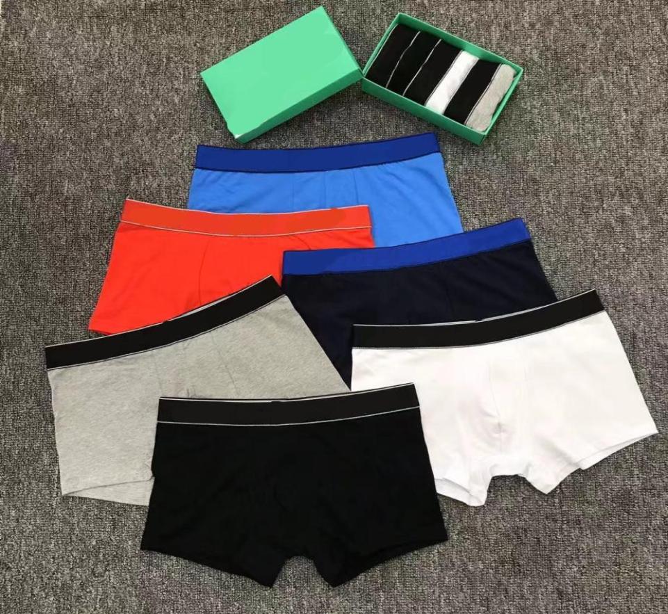 

Luxury Mens Designer Boxers Brand Underpants Sexy Classic Mens Boxer Casual Shorts Underwear Luxury Breathable Underwears 3 Pieces7833609, White